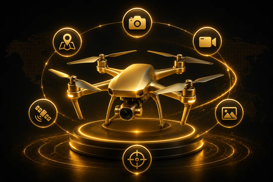 Cinematic drone aerial photography and video for properties and events